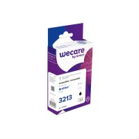 WECARE Tinte rebuilt schwarz LC-3213BKWE zu Brother...