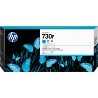 HP Tintenpatrone 730F cyan 1XB27A DesignJet T1600 T2600...