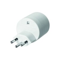 STEFFEN Adaptateur EU-CH 1409571 1 blanc 3-polig