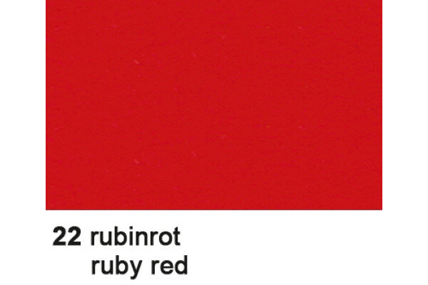 URSUS Carton photo 50x70cm 3882222 300g, rouge rubis
