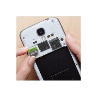 PNY micro-SDXC Elite 256GB P-SDU256V11100EL-GE UHS-I U1/A1(V10)& SD adapter