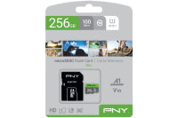 PNY micro-SDXC Elite 256GB P-SDU256V11100EL-GE UHS-I U1...