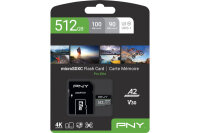 PNY micro-SDXC Pro Elite 512GB P-SDUX512U3100PRO-GE UHS-I...