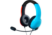 PDP LVL40 Wired Headset-Blue/Red 500-162-EU-BLRD for...