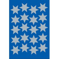 HERMA Autocollants de Noel DECOR étoiles, 21 mm,...