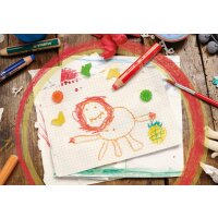 STABILO Crayon multi-talents woody 3 en 1, rond, vert jade