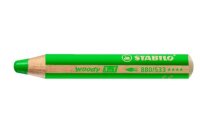 STABILO Crayon couleur Woody 3 in 1 880/533 vert...