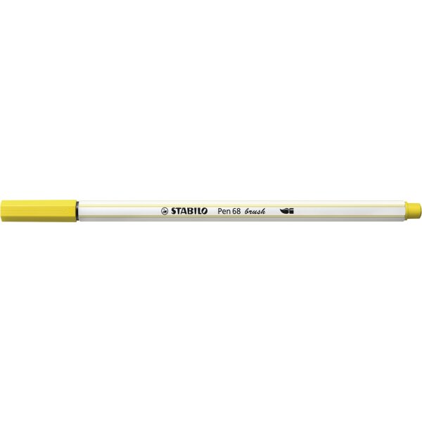 STABILO Pinselstift Pen 68 brush, gelb