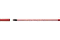 STABILO Fasermaler Pen 68 Brush 568 50 dunkelrot