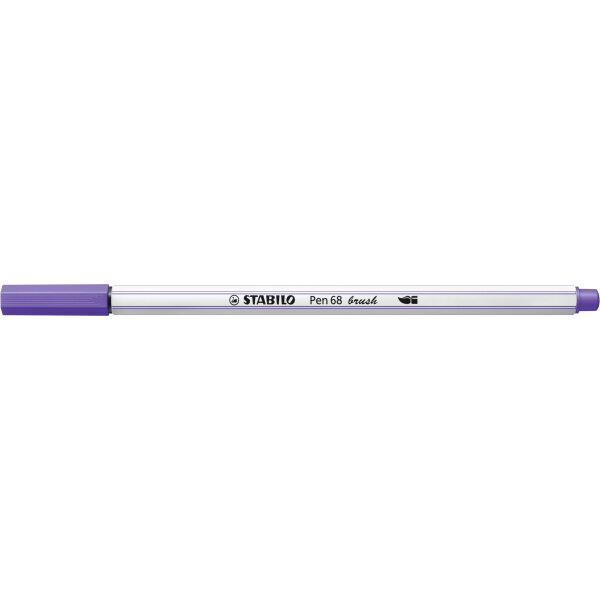 STABILO Feutre pinceau Pen 68 brush, bleu outremer