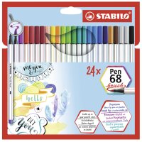 STABILO Feutre pinceau Pen 68 brush, étui en...