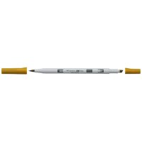 TOMBOW Dual Brush Pen ABT PRO ABTP-076 green ochre