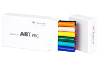 TOMBOW Dual Brush Pen ABT PRO ABTP-12P-1 Basic Colours 12 Stück