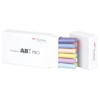 TOMBOW Dual Brush Pen ABT PRO ABTP-12P-2 Pastel Colours...
