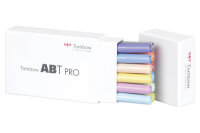 TOMBOW Dual Brush Pen ABT PRO ABTP-12P-2 Pastel Colours...