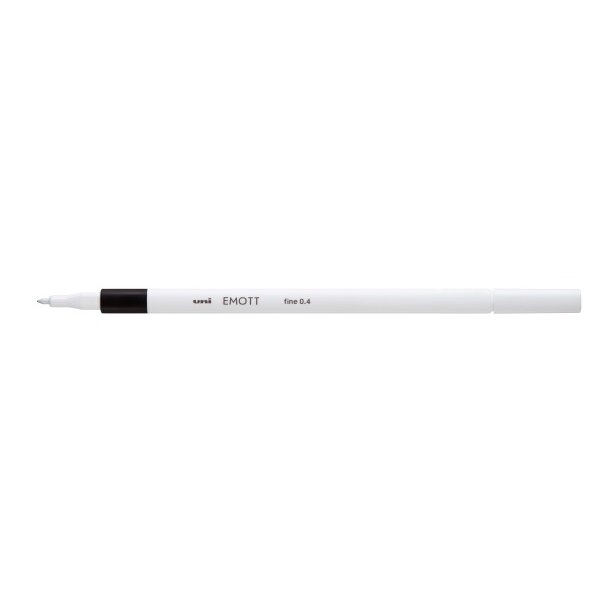 UNI-BALL Fineliner Emott 0.4mm PEM-SY_21_BLACK bleu