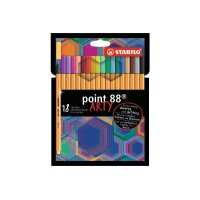 STABILO Fineliner Point 88 Arty 8818/1-20 18 pcs. ass.