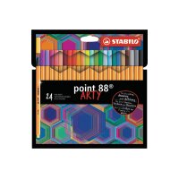 STABILO Fineliner Point 88 Arty 8824/1-20 24 pcs. ass.