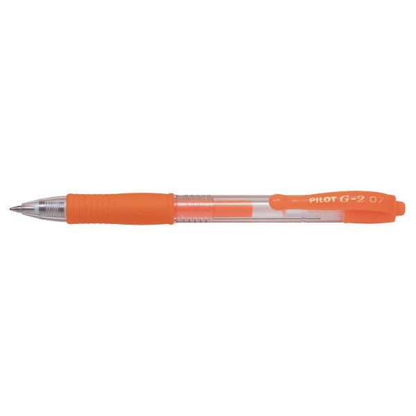 PILOT Gelroller G-2 Neon 0.7mm BL-G2-7-NO orange