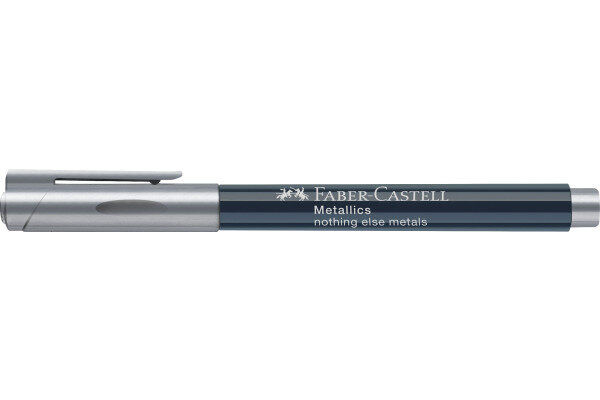 FABER-CASTELL Metallic Marker 1.5mm 160751 argent