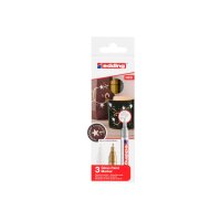 EDDING Paintmarker 750 2-4mm 750-E3-met gold/silver/white...