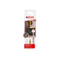 EDDING Paintmarker 751 1-2mm 751-E3-met gold/silver/white...