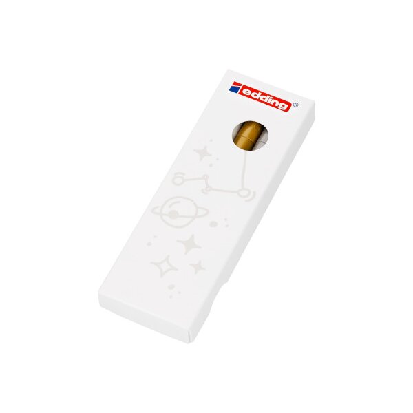 EDDING Paintmarker 780 0,8mm 780-E3-met gold/silver/white 3 Stück
