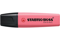 STABILO Textmarker BOSS Pastell 70 150 kirschblütenrosa
