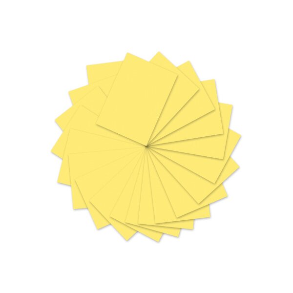 URSUS Tonzeichenpapier A4 2174617 130g, intensivgelb 100 Blatt