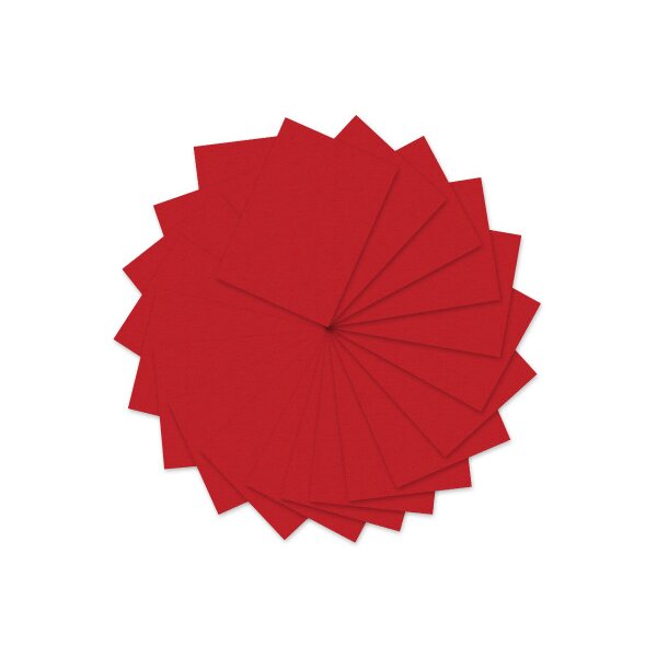 URSUS Papier &agrave; dessin couleur A4 2174621 130g, rouge 100 feuilles