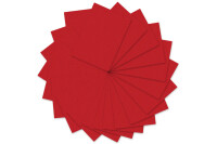 URSUS Papier à dessin couleur A4 2174621 130g, rouge 100 feuilles