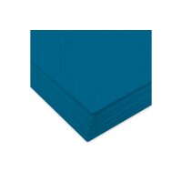 URSUS Tonzeichenpapier A4 2174633 130g, mittelblau 100 Blatt