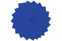 URSUS Papier à dessin couleur A4 2174639 130g, bleu royal 100 feuilles