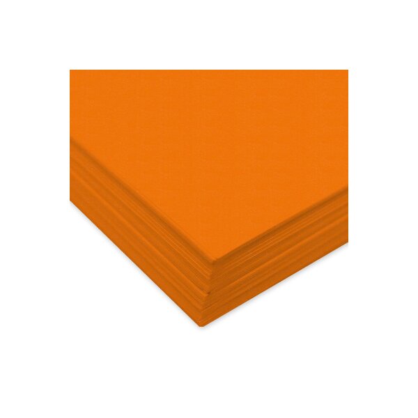 URSUS Tonzeichenpapier A4 2174640 130g, hellorange 100 Blatt