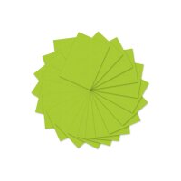 URSUS Tonzeichenpapier A4 2174651 130g, hellgrün 100...
