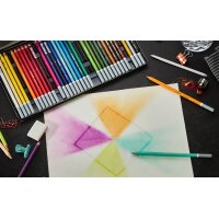 STABILO Crayon pastel CarbOthello ARTY+, étui de 12