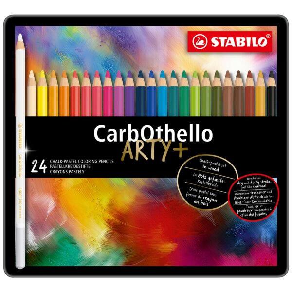 STABILO Crayon pastel CarbOthello ARTY+, étui de 36