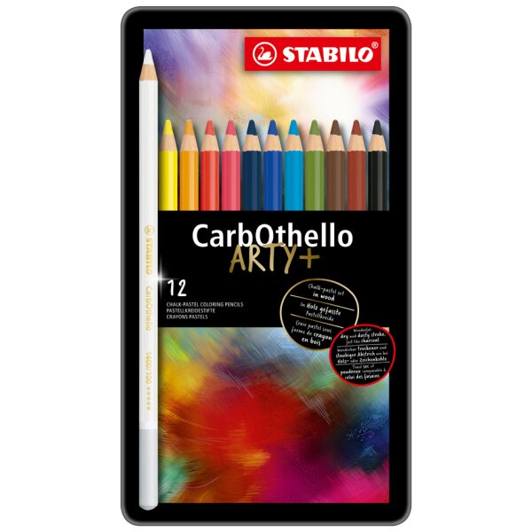 STABILO Crayon pastel CarbOthello ARTY+, étui de 36