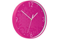 LEITZ Horloge murale WOW 29cm 9015-00-23 pink