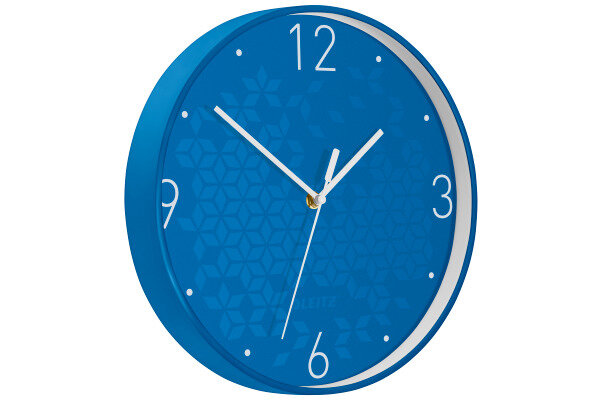 LEITZ Horloge murale WOW 29cm 9015-00-36 bleu