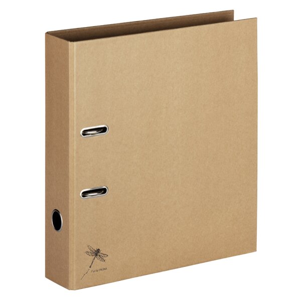 PAGNA Ordner "Pur", DIN A4, Rückenbreite: 75 mm, natur