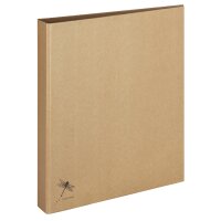 PAGNA Classeur à anneaux Pur, A4, 2 anneaux, naturel