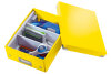 LEITZ Click&Store WOW Org.box S 6057-00-16 gelb 22x10x28.5cm