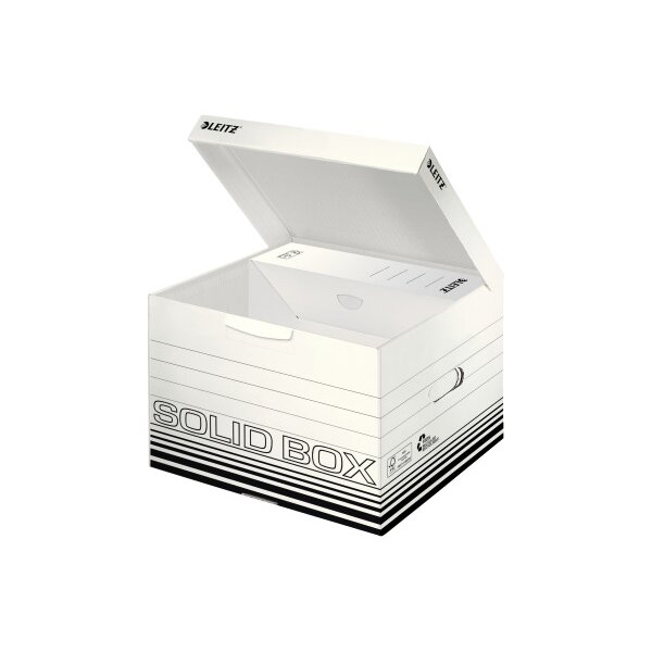 LEITZ Solid Box M 6118-00-01 weiss 325x270x360mm