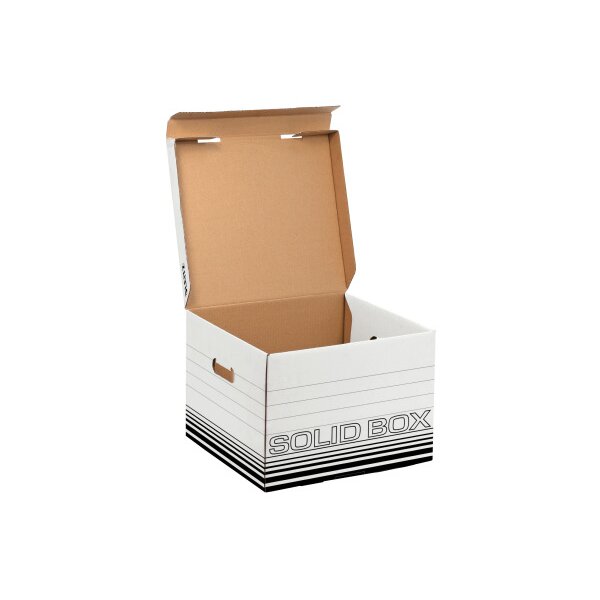 LEITZ Solid Box M 6118-00-01 blanc 325x270x360mm
