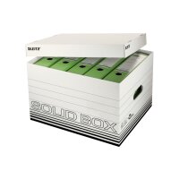 LEITZ Solid Box L 6119-00-01 weiss 346x305x450mm