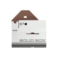 LEITZ Solid Box A4 6128-00-01 weiss 100x257x330mm