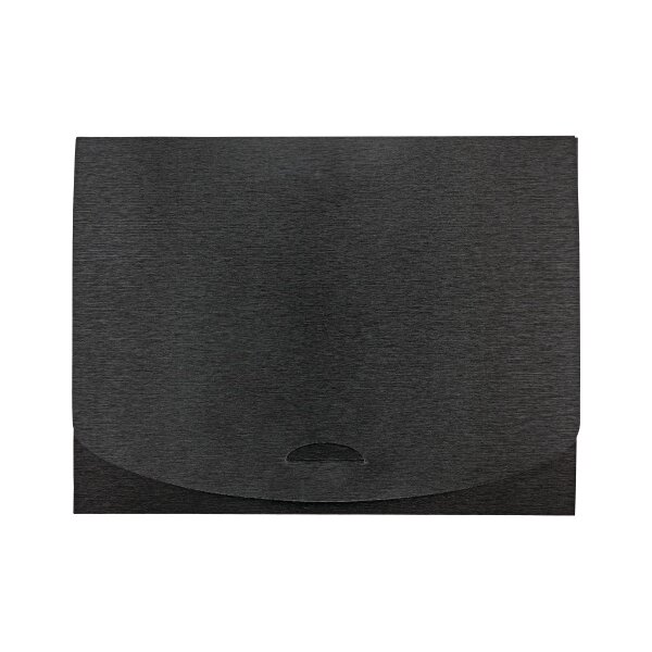 KOLMA Sammelbox LineaVerde A4 11.061.06 schwarz, PP, Sand, recycling