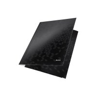 LEITZ Gummibandmappe WOW A4 3982-00-95 schwarz