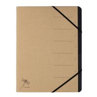 PAGNA Ordnungsmappe "Pur", 7 Fächer, natur